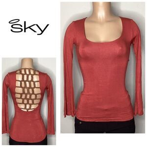 New. SKY long sleeve top. XS. Retails $159
